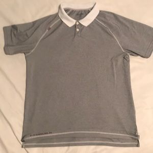 Rhône shirt sleeve polo size large